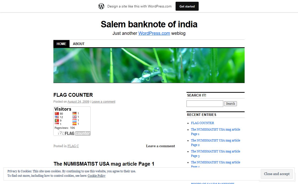 Salem banknote of india | Just another WordPress.com weblog