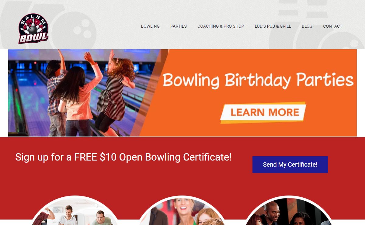 Birthdays, Parties & Events - Salem's Bowling Center | Salem Bowl
