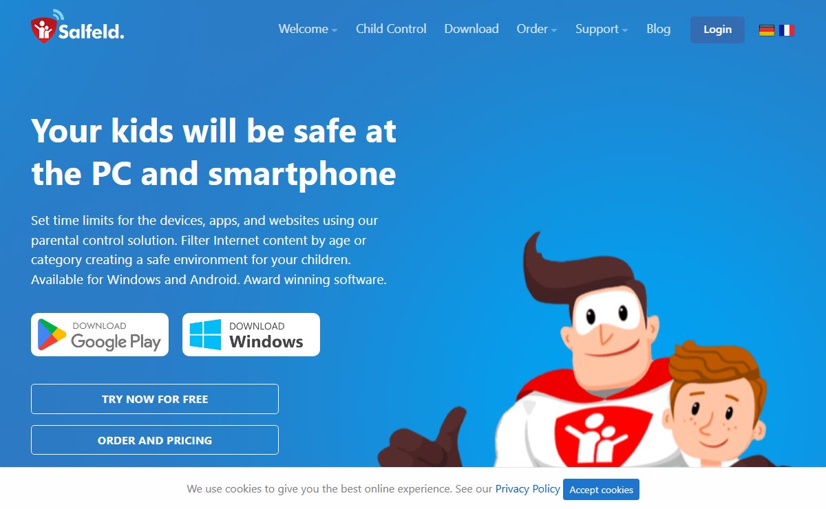 Salfeld Child Control for Android and Windows