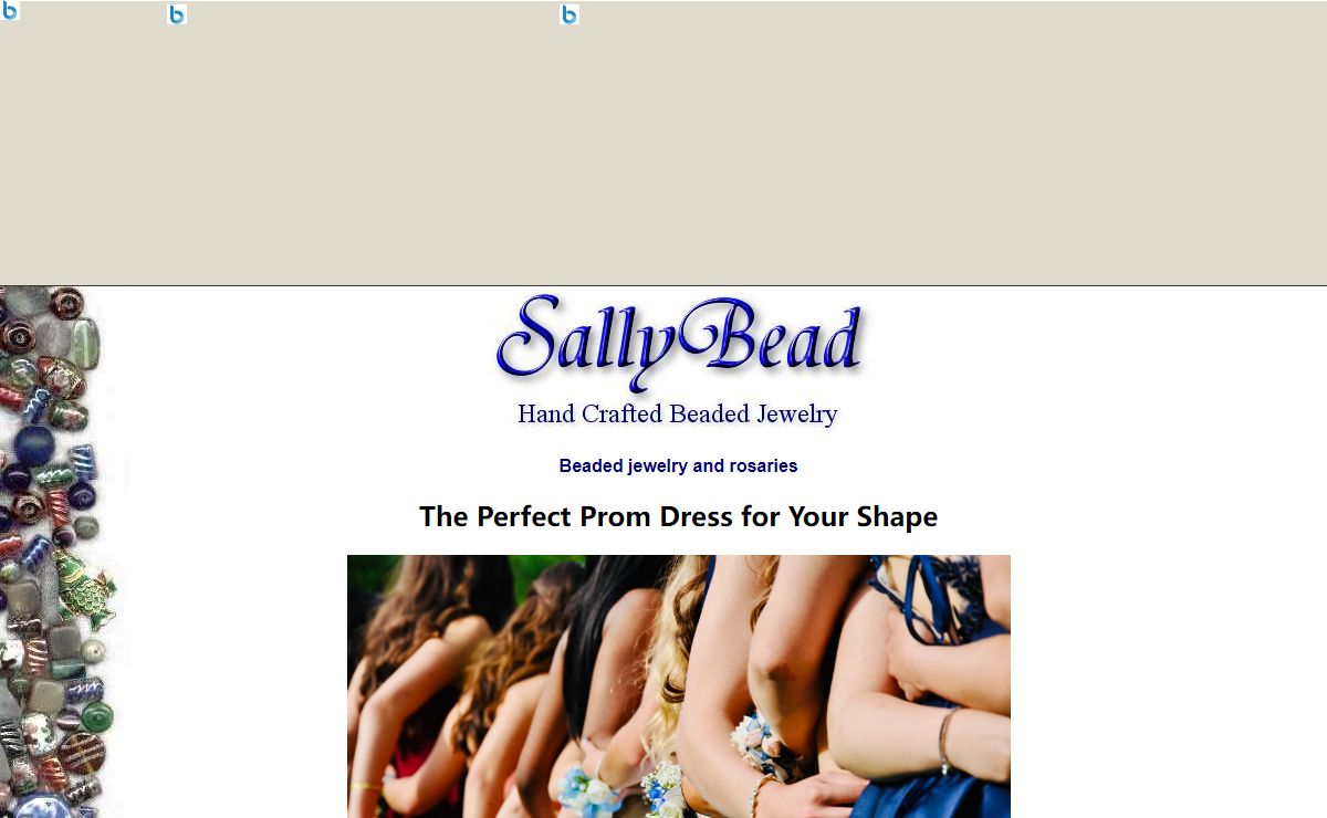 SallyBead: Hand Crafted Beaded Jewelry