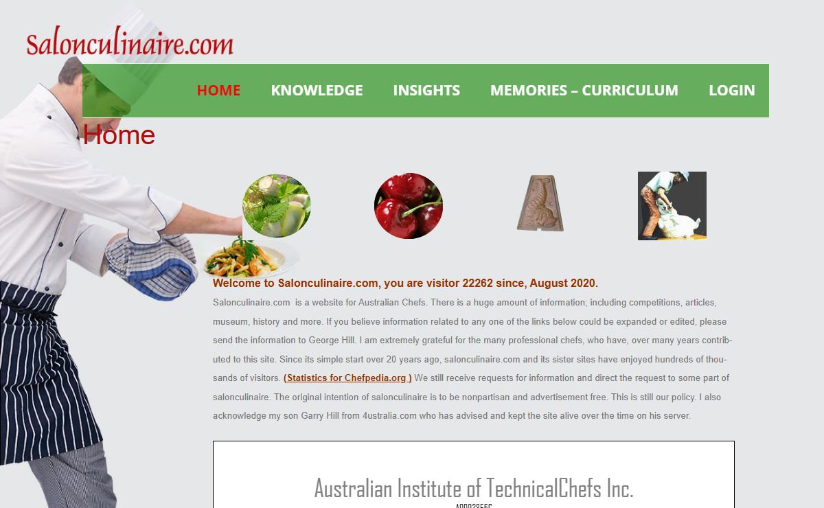 Salonculinaire.com | An Australian website for professionals