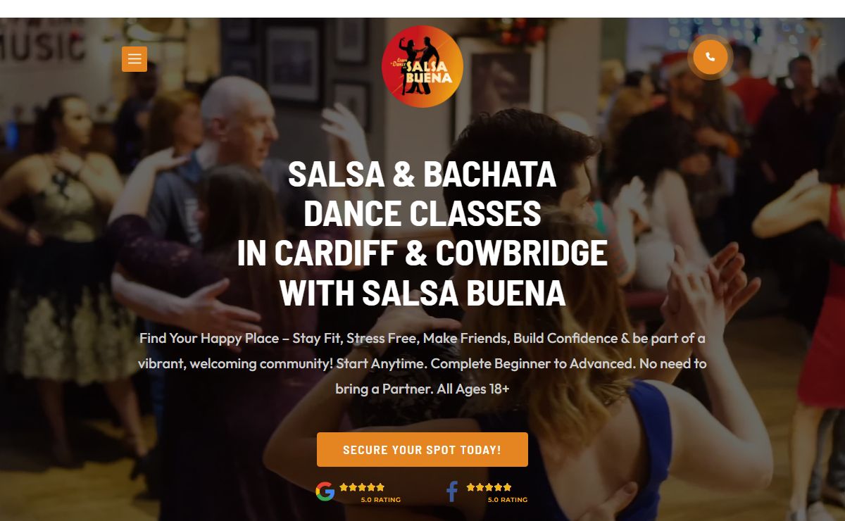 Salsa & Bachata Dance Classes Cardiff, Cowbridge Salsa Buena