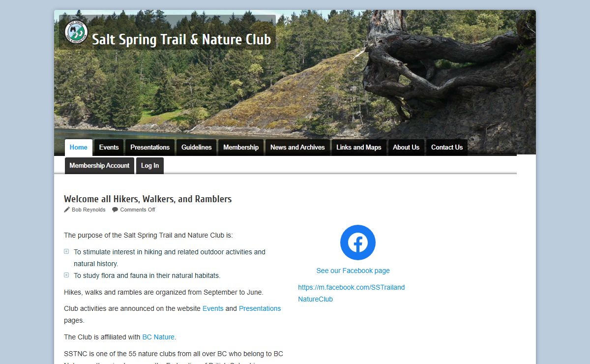 Salt Spring Trail & Nature Club