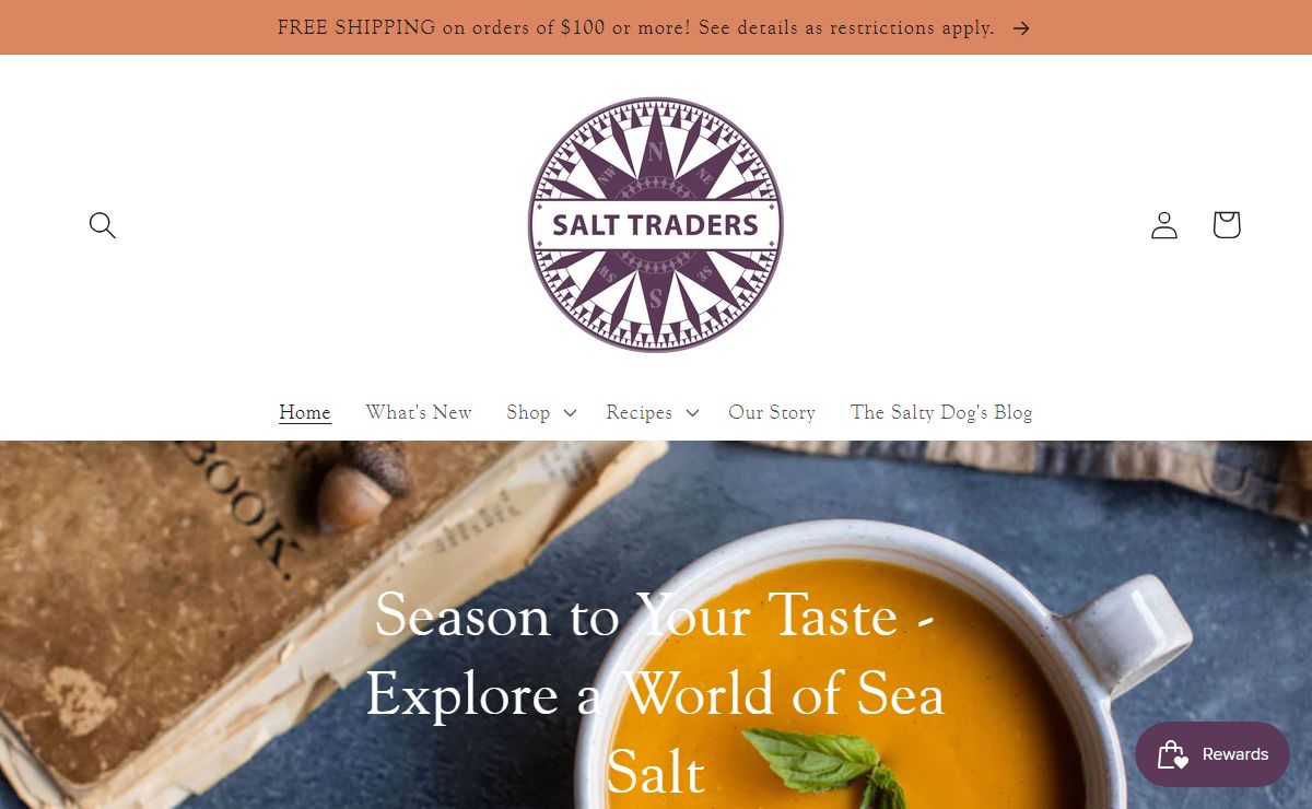 SALT TRADERS | Danish Viking Smoked Sea Salt | Wynad Peppercorns – Salt Traders