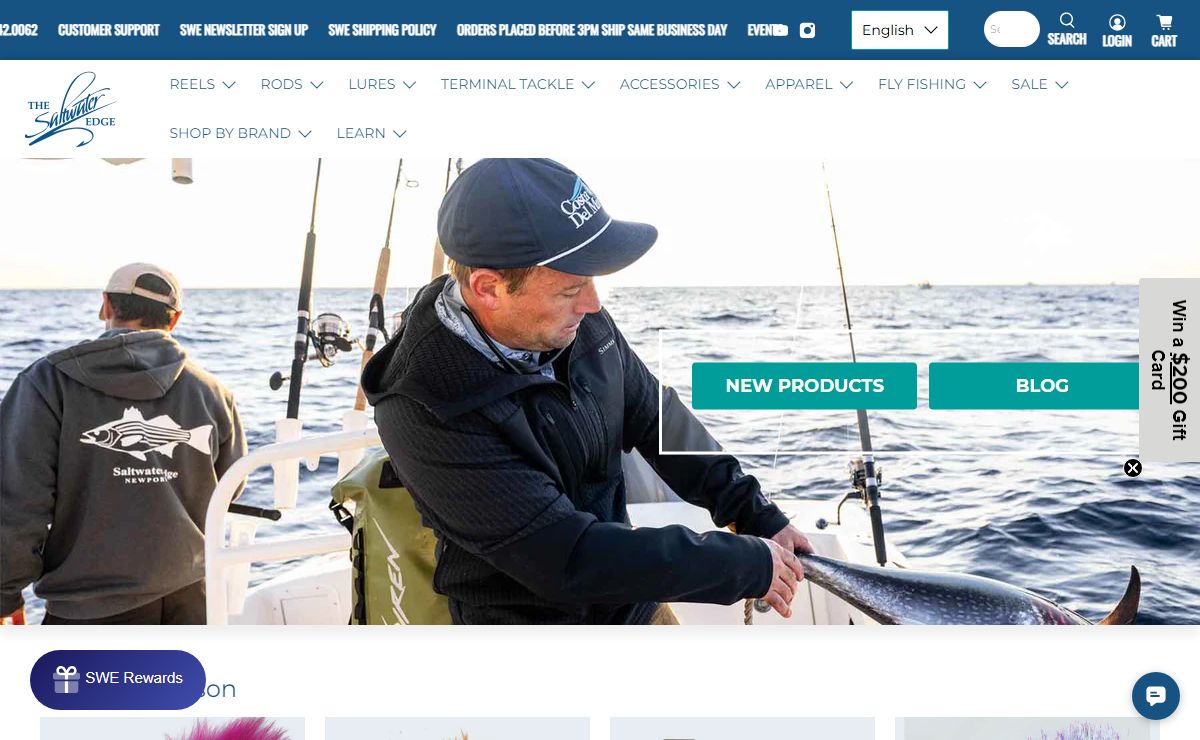 The Saltwater Edge | Saltwater Fishing Gear
