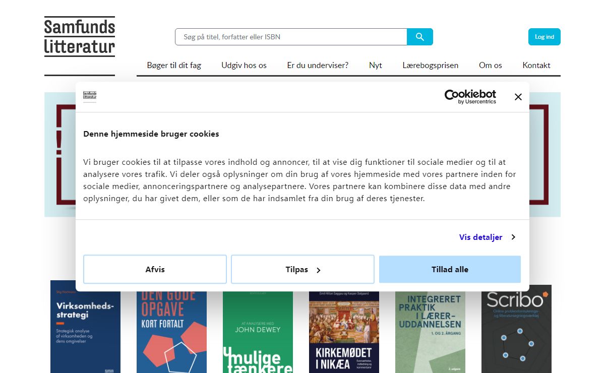 Forside | Samfundslitteratur