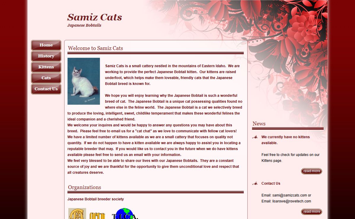 Samiz Cats Japanese Bobtails