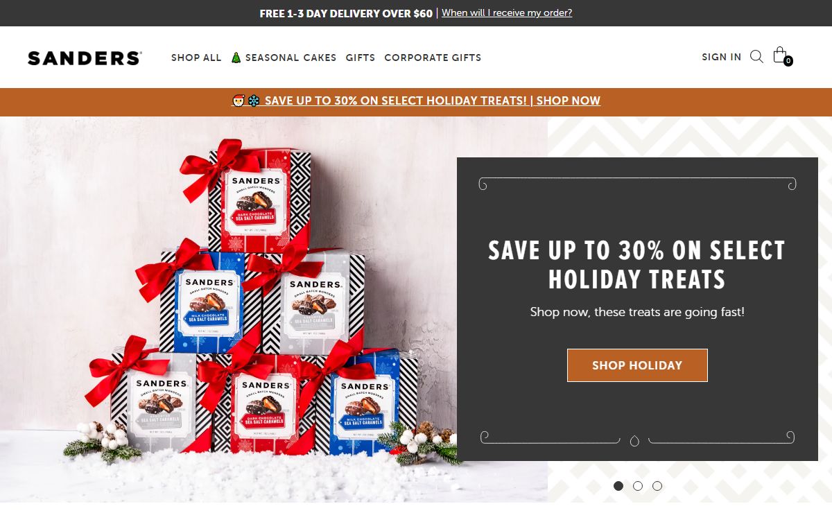 Sanders Candy - Indulgent Caramels, Chocolates, Toppings and Gifts