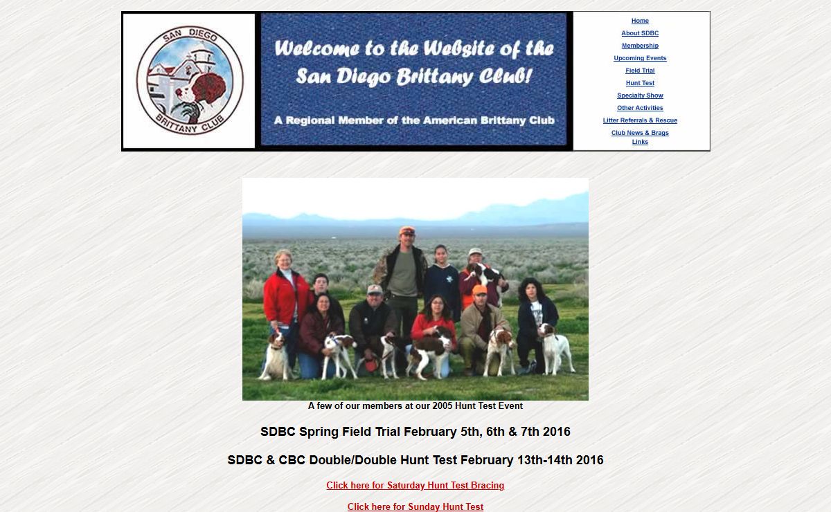 San Diego Brittany Club