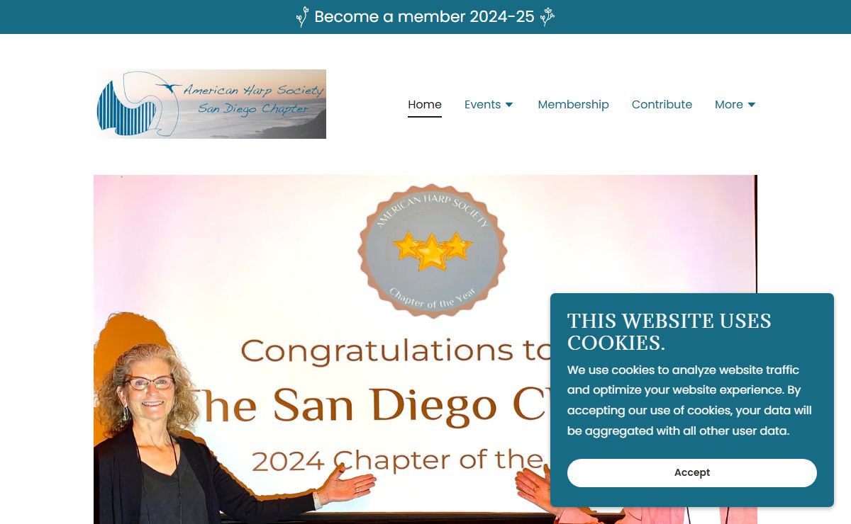 Harp Concerts and Local Teachers - San Diego, California