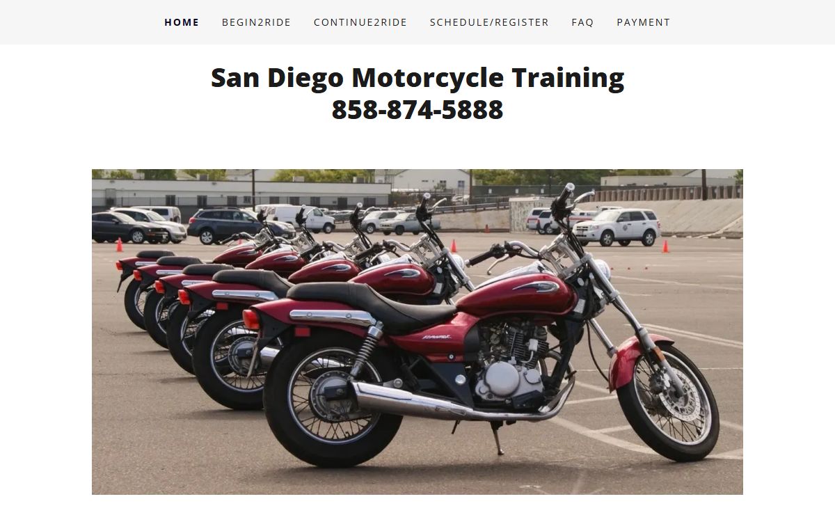San Diego Motorcycle Training - Home