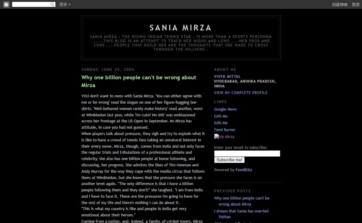 Sania Mirza