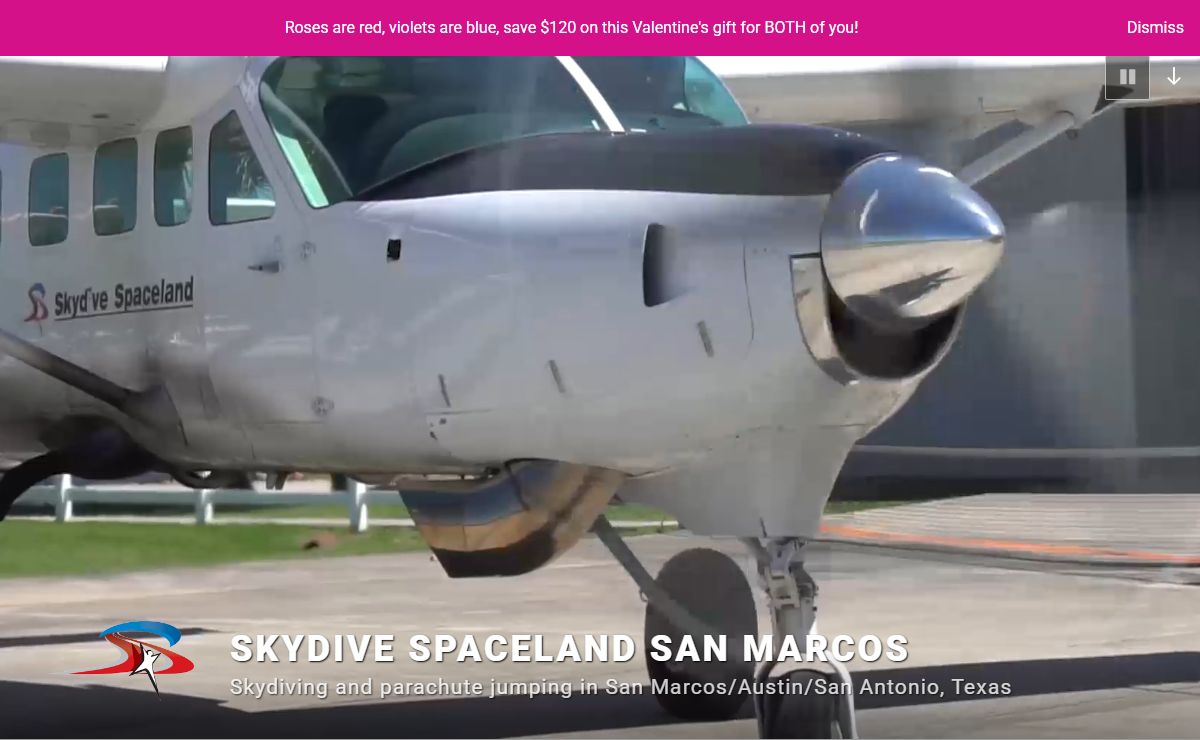 Skydive Spaceland: Skydiving training near Austin, San Marcos, San Antonio, Texas