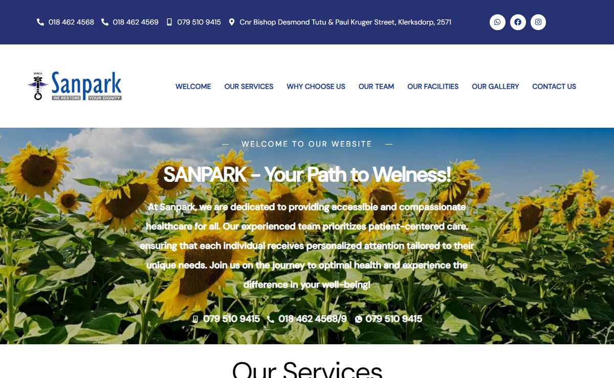SANPARK ALCOHOL & DRUG CENTRE - Sanpark Rehabilitation Centre