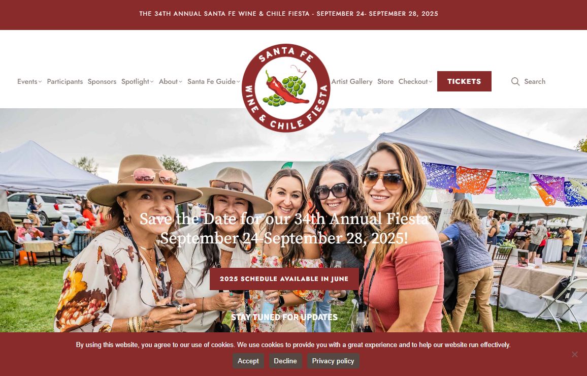 Santa Fe Wine & Chile Fiesta | Santa Fe Wine and Chile | Santa Fe Wine Festival