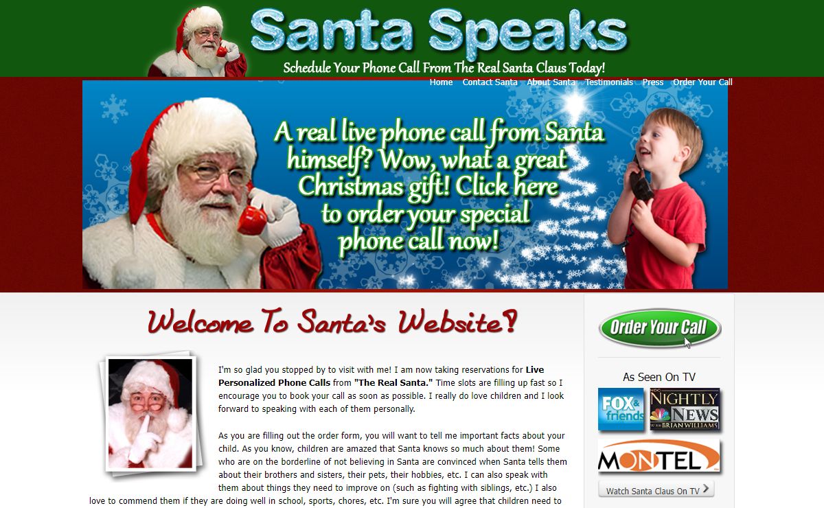 « Santa Expert :: Santa Speaks :: Christmas Expert