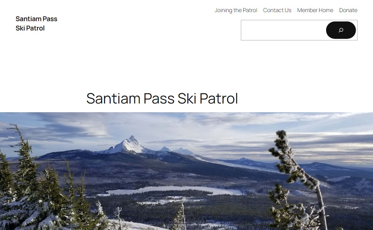 Santiam Pass Ski Patrol – NSP