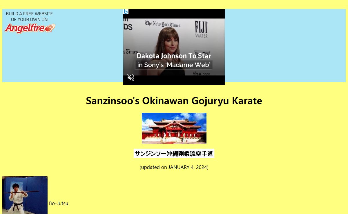 Sanzinsoo's Okinawan Gojuryu Karate