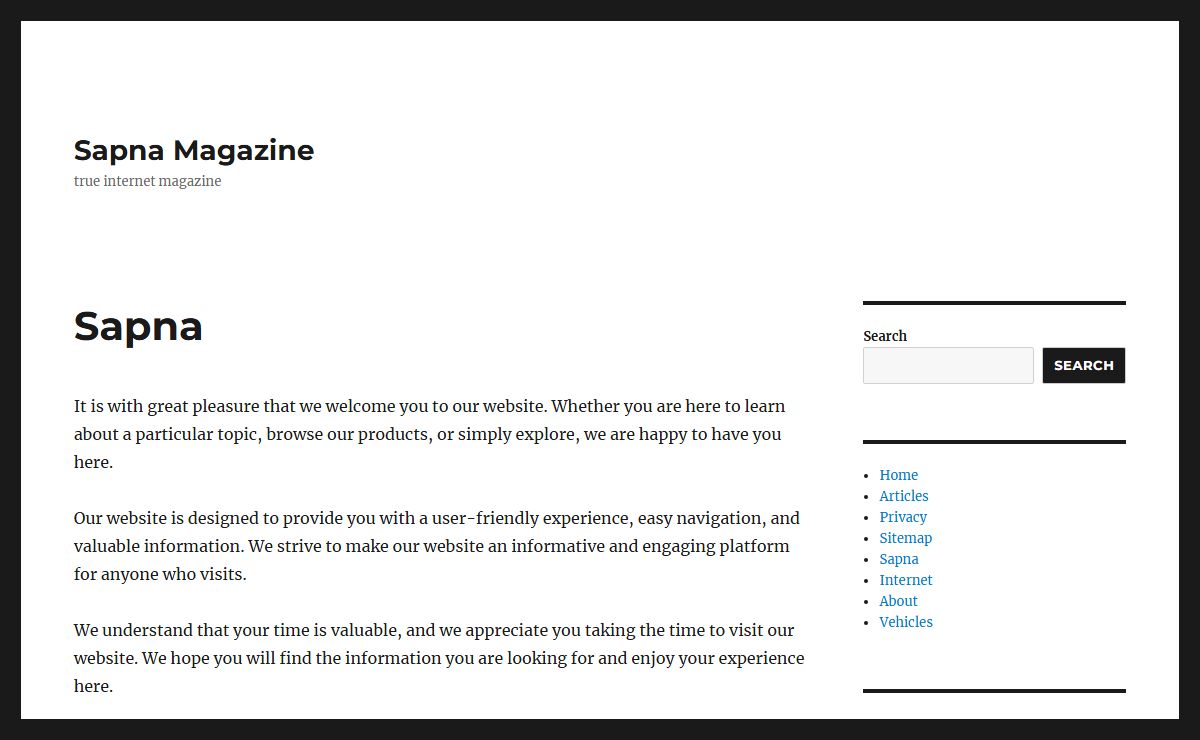 Sapna Magazine