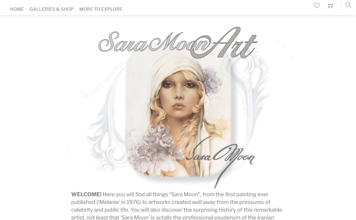 The Art of Sara Moon : The Official Home of All things 'Sara Moon'