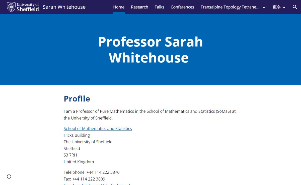Sarah Whitehouse