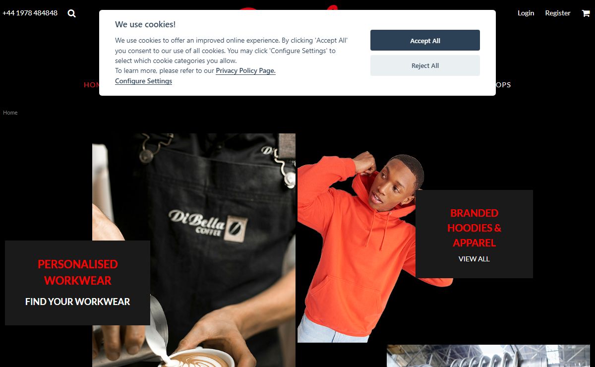 Home | Sarah's Embroidery | Branded Workwear