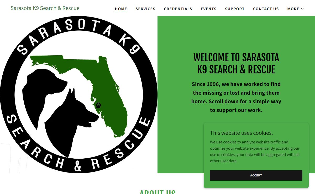 Experienced Search & Rescue K9 Teams | Sarasota K9 Search & Rescue
