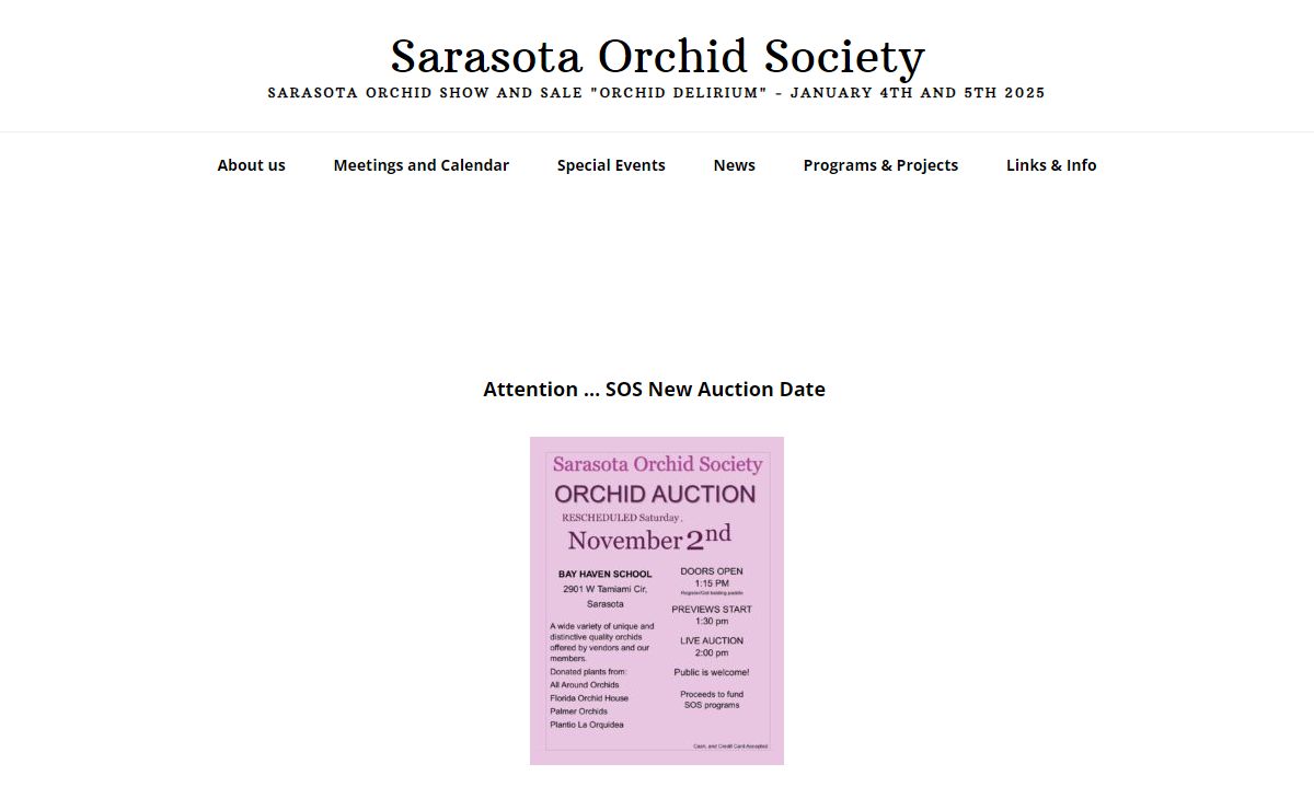 Sarasota Orchid Society