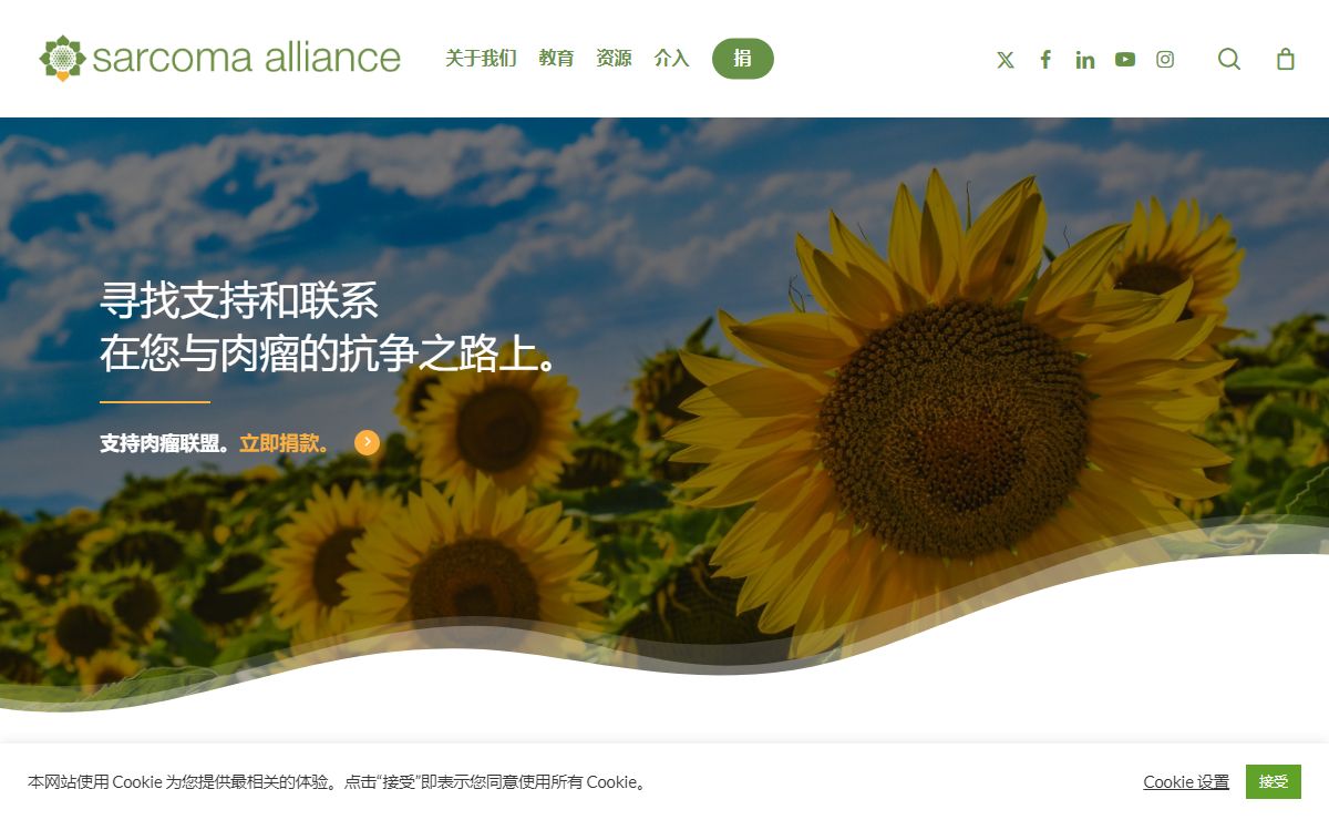 肉瘤联盟 | 为您的肉瘤抗争之旅提供支持