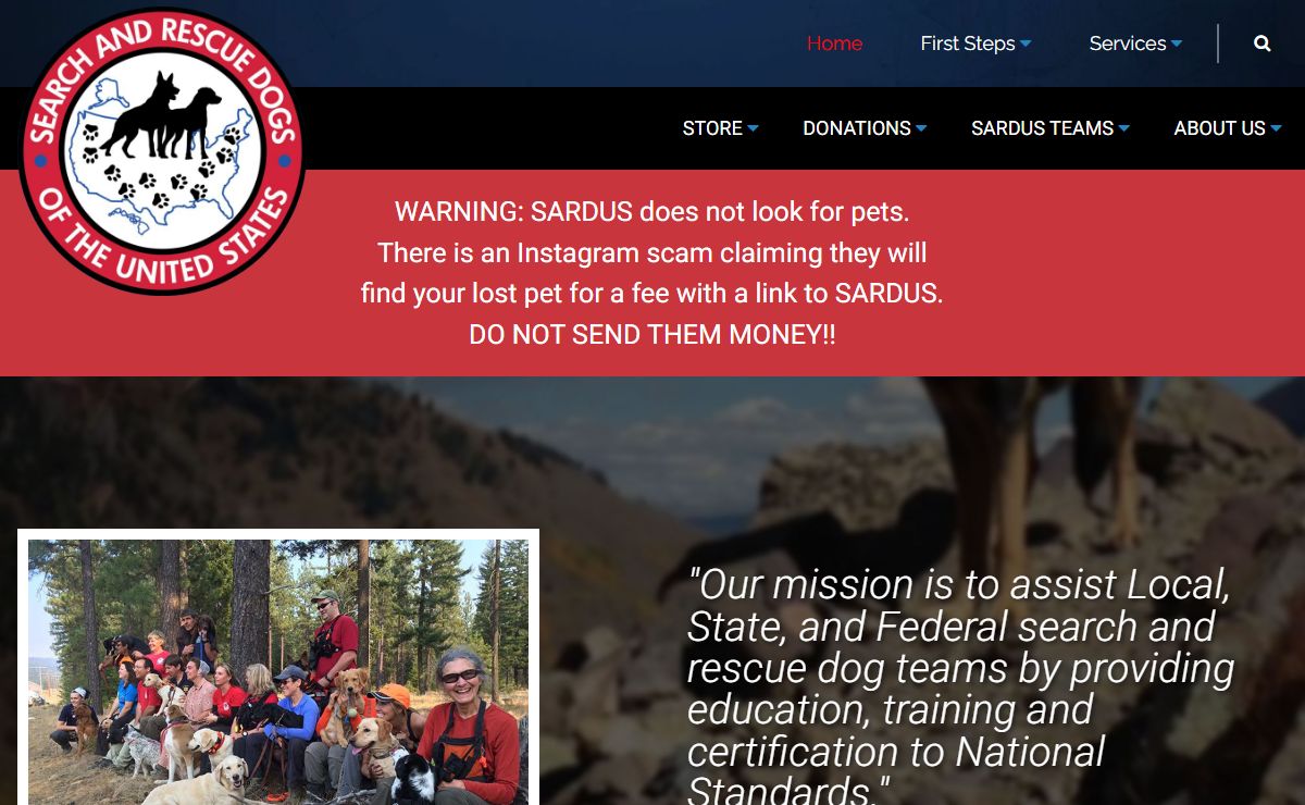 Search and Rescue Dogs of the United States