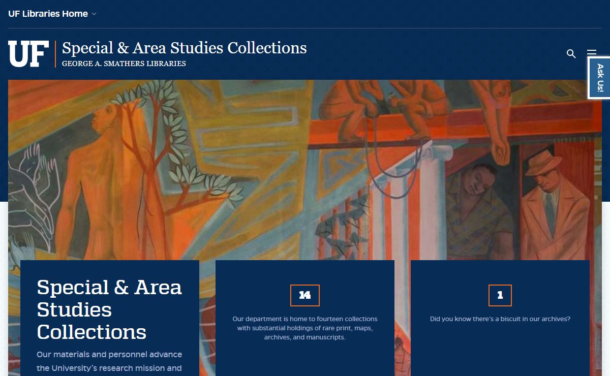 Special & Area Studies Collections » UF Libraries » University of Florida