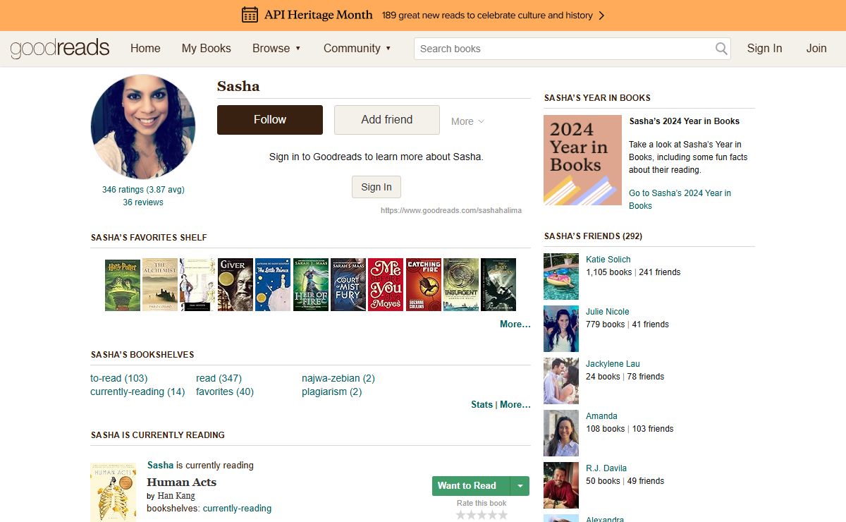 Sasha (sashahalima) (462 books)