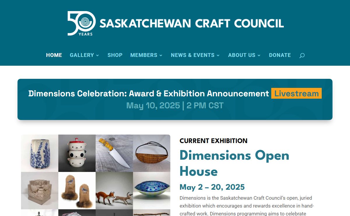 Home - Saskatchewan Craft Council
