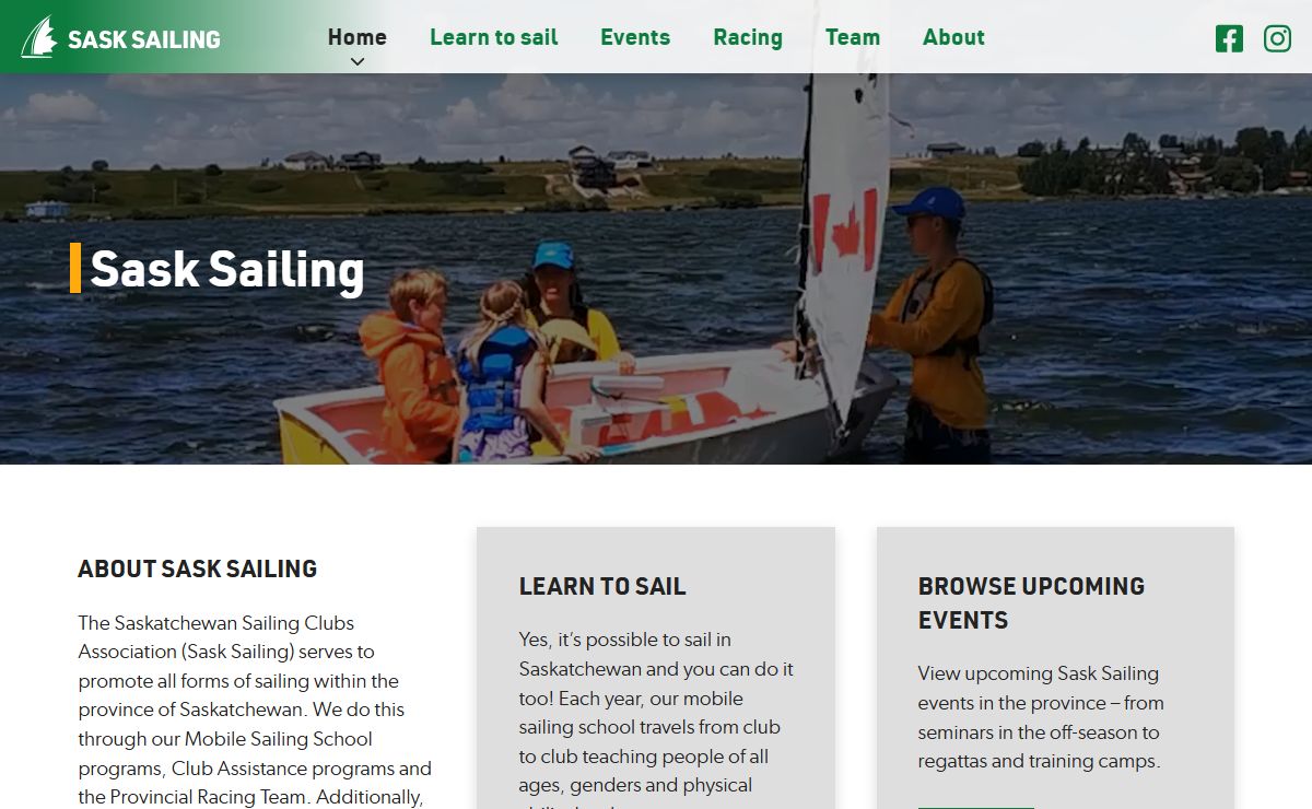 Sask Sailing – Saskatchewan Sailing Clubs Association