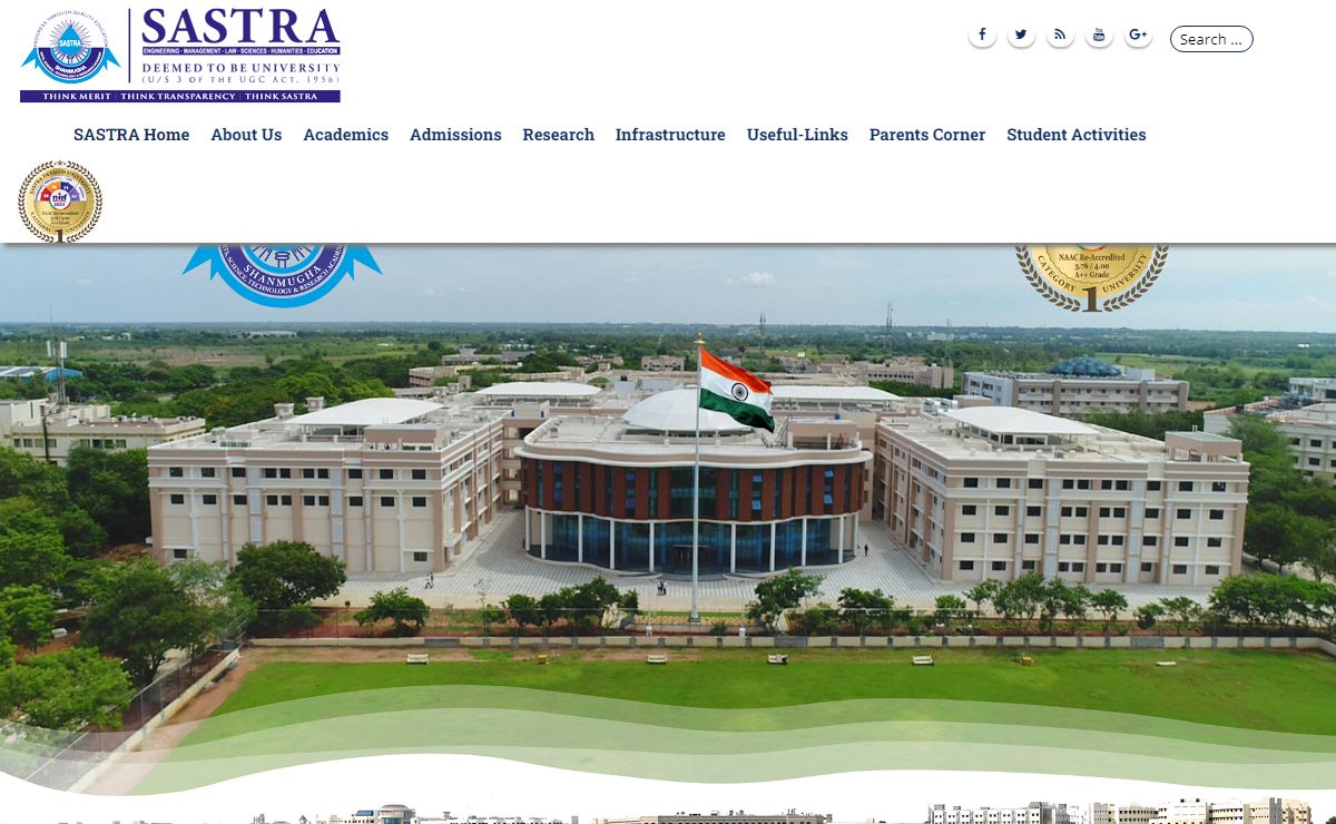 SASTRA DEEMED UNIVERSITY