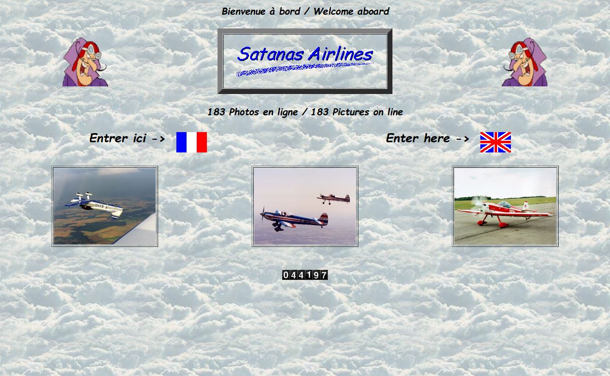 Satanas Airlines - photos d avions de voltige en vol - in-flight pictures of aerobatic airplanes