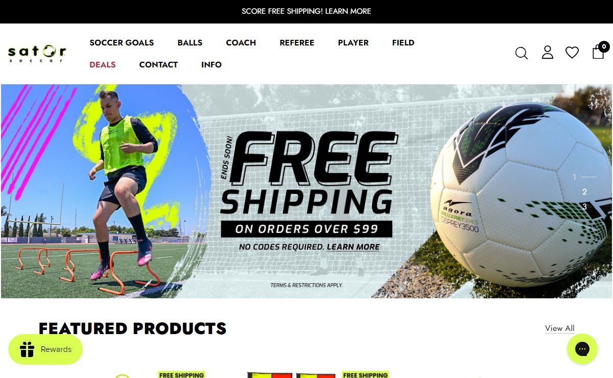 Soccer Equipment for the Next Level | Shop Sator Soccer