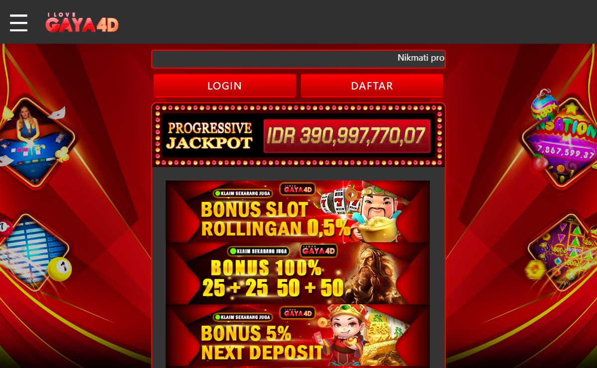Gaya4D | Promo Gaya4D Terbaru | Gaya4D Link Alternatif