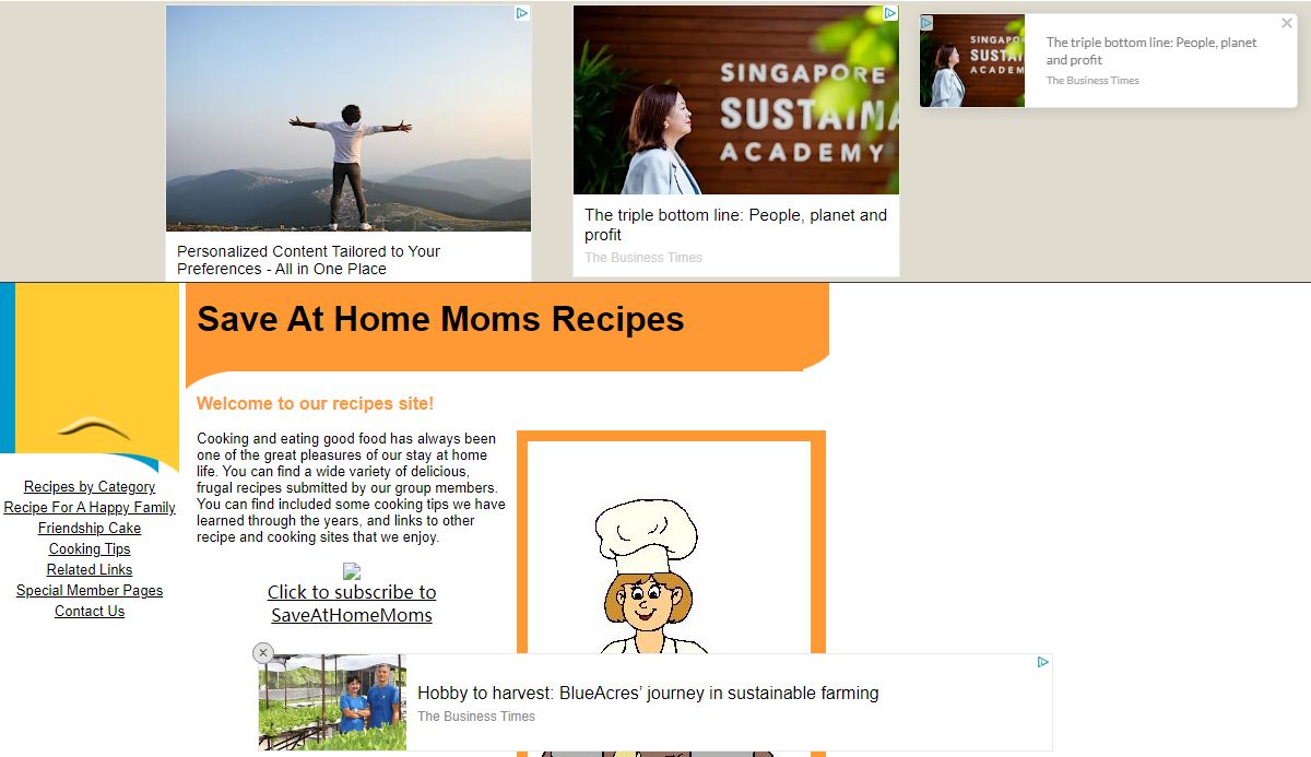 Save At Home Moms Recipes