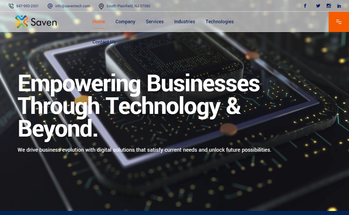 Global Technology Consulting Company | Saven Technologies Inc