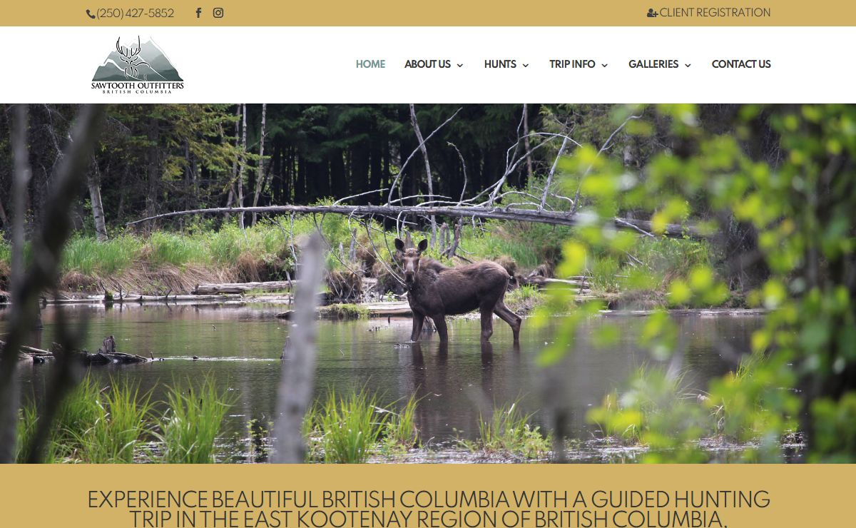 Guided Hunting Trips in BC | Sawtooth Outfitters West Ltd.