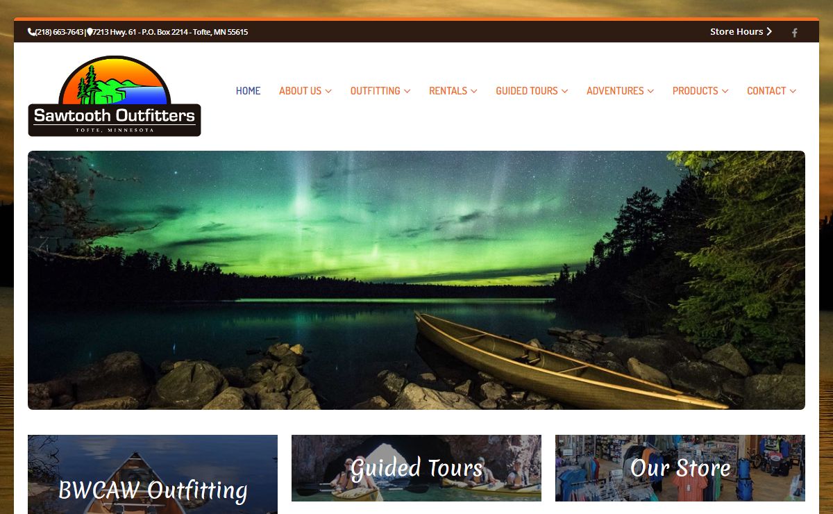 Sawtooth Outfitters | BWCA Outfitter | Tofte, MN