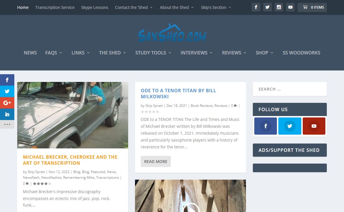 Sax Shed -