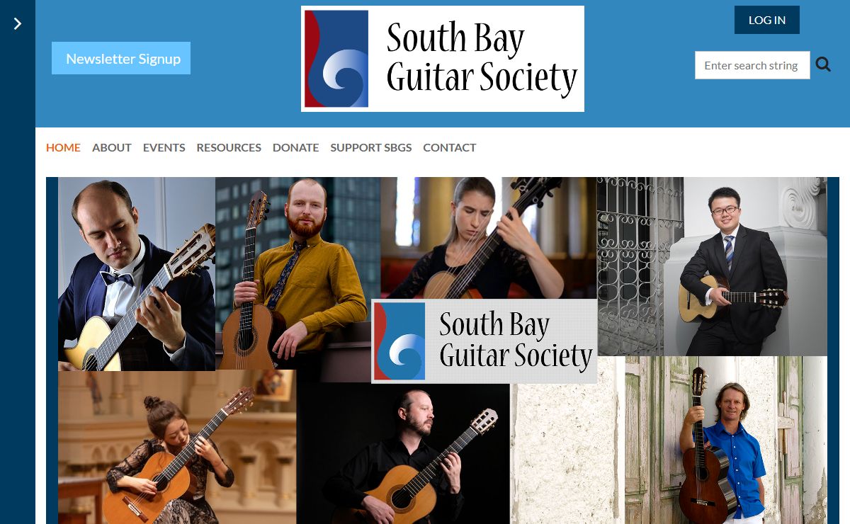 South Bay Guitar Society - Home