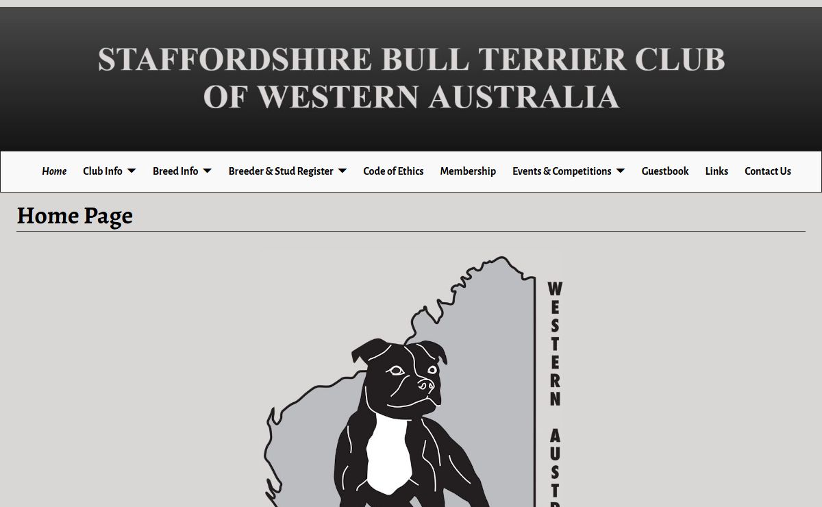 STAFFORDSHIRE BULL TERRIER CLUB OF WESTERN AUSTRALIA – STAFFORDSHIRE BULL TERRIERS WESTERN AUSTRALIA