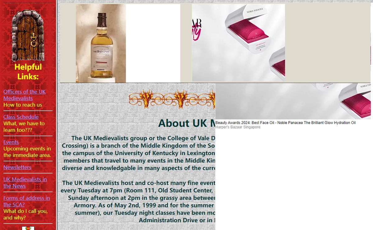UK Medievalists--College of Vale D'Azure