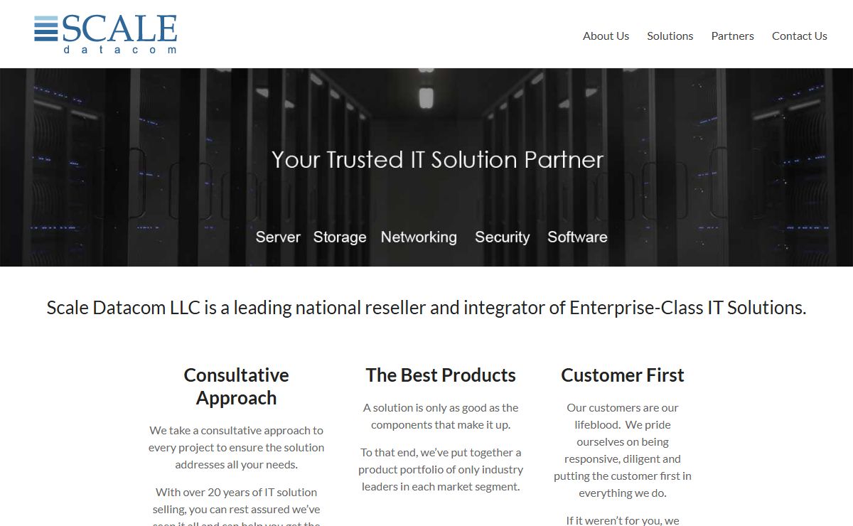 Scale Datacom - Enterprise-Class IT Solutions