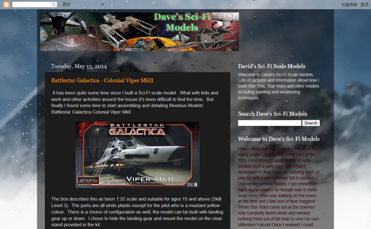 Dave's Sci-Fi Models