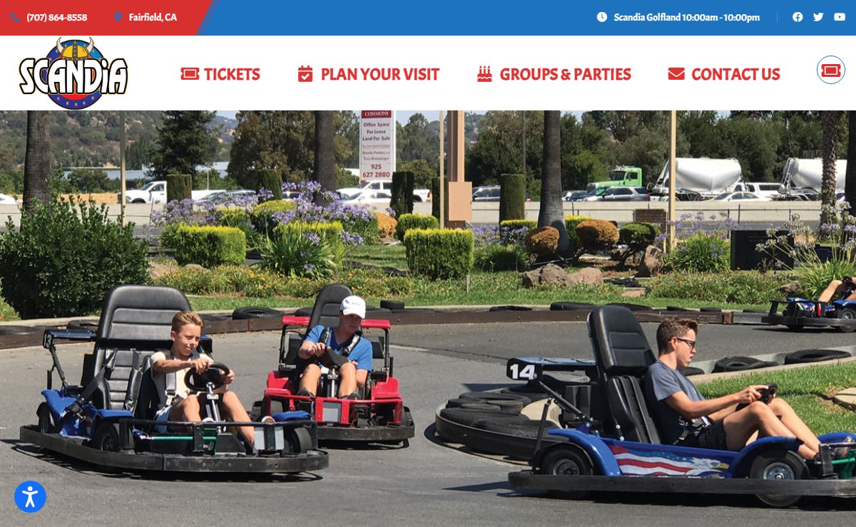 Welcome to Scandia Golfland, Northern California's Best Family Fun