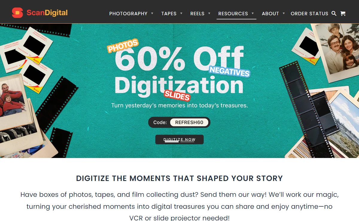 Photo Scanning & Digital Transfer Services | ScanDigital